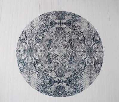 spaghetti.300x300cm.NatashaRussell2013.linocutonwall