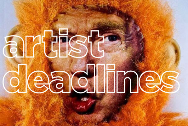 artist deadlines